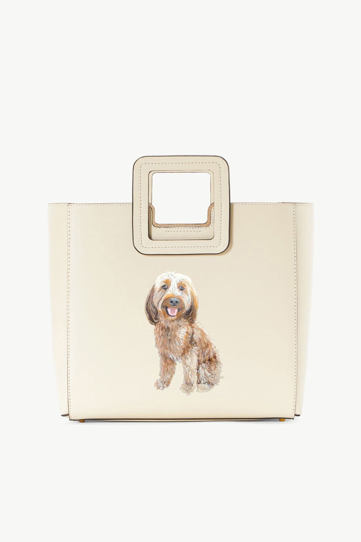 CUSTOM SHIRLEY LEATHER BAG CREAM