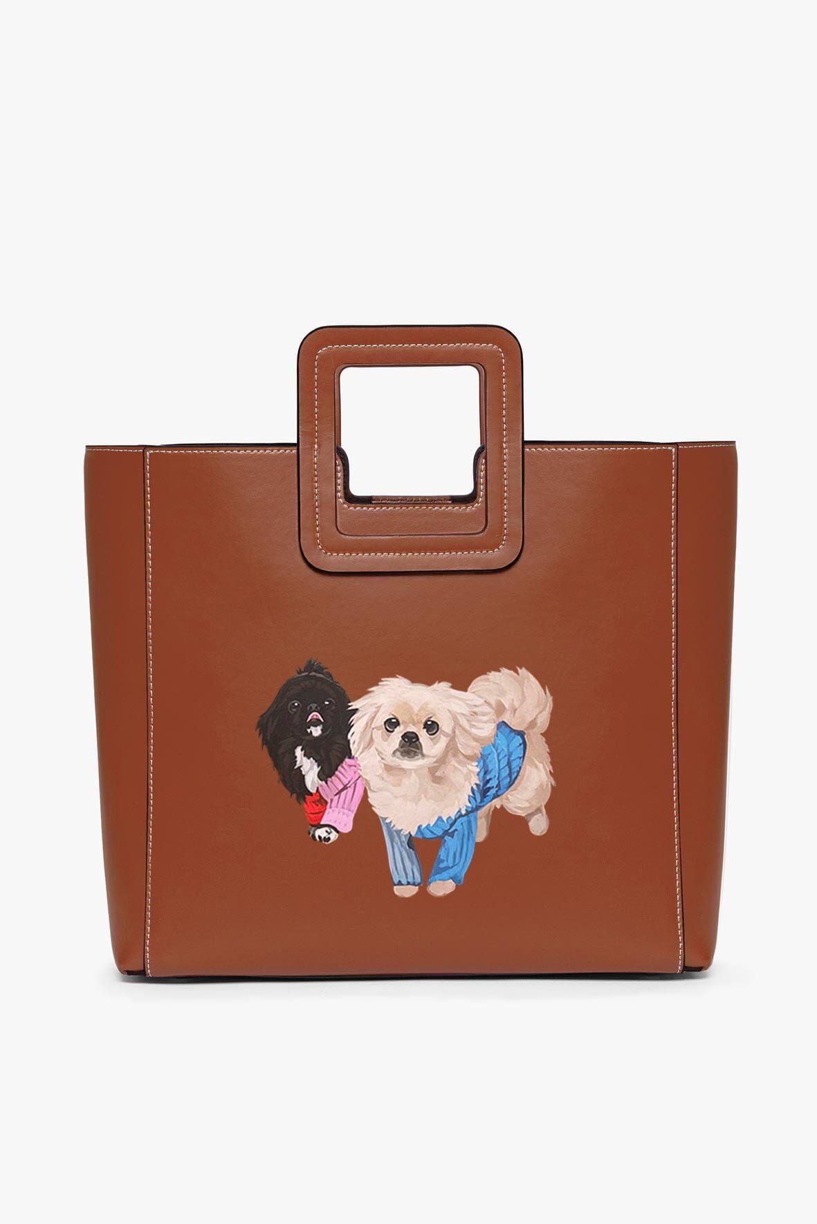 CUSTOM SHIRLEY LEATHER BAG SADDLE