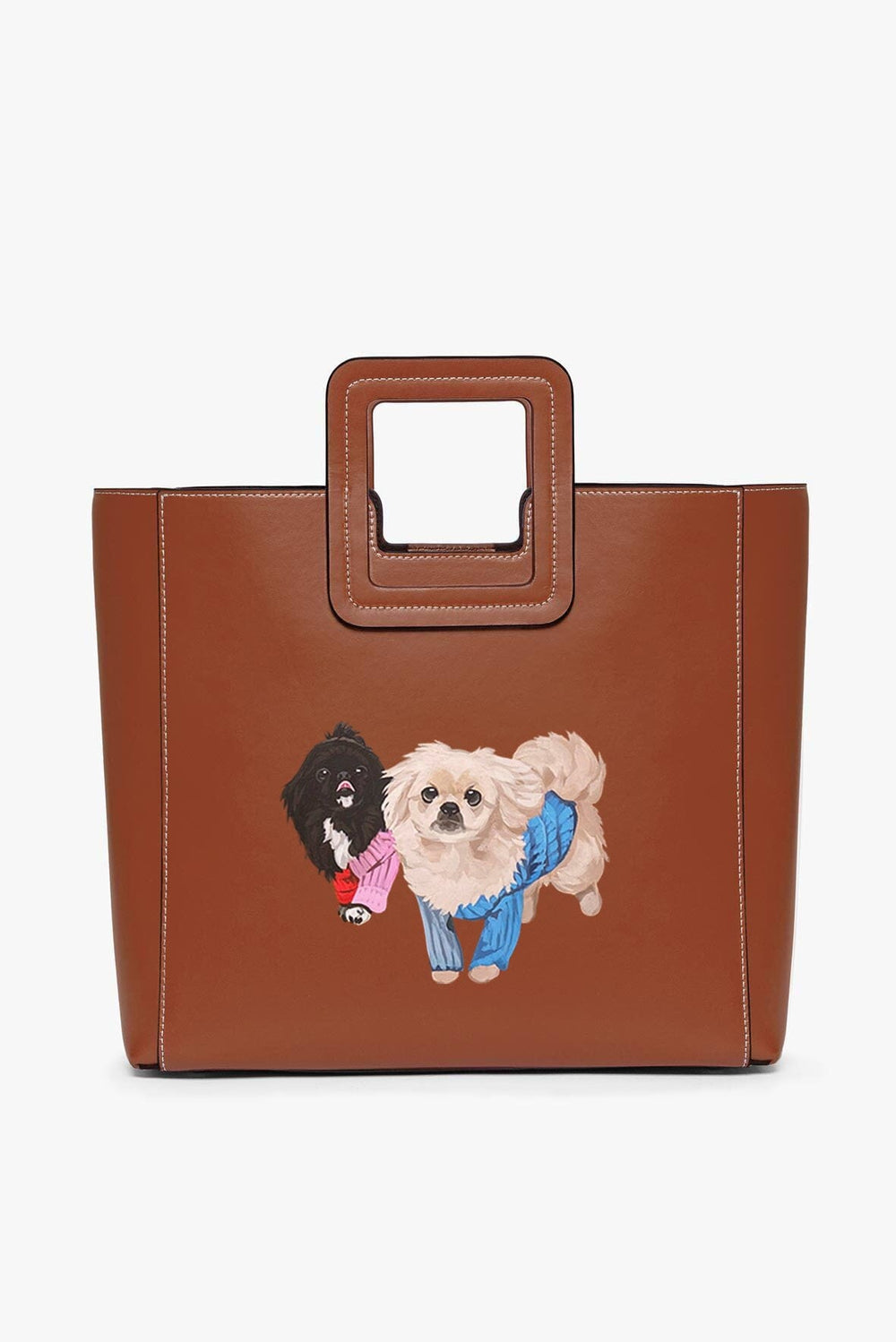 CUSTOM SHIRLEY LEATHER BAG SADDLE