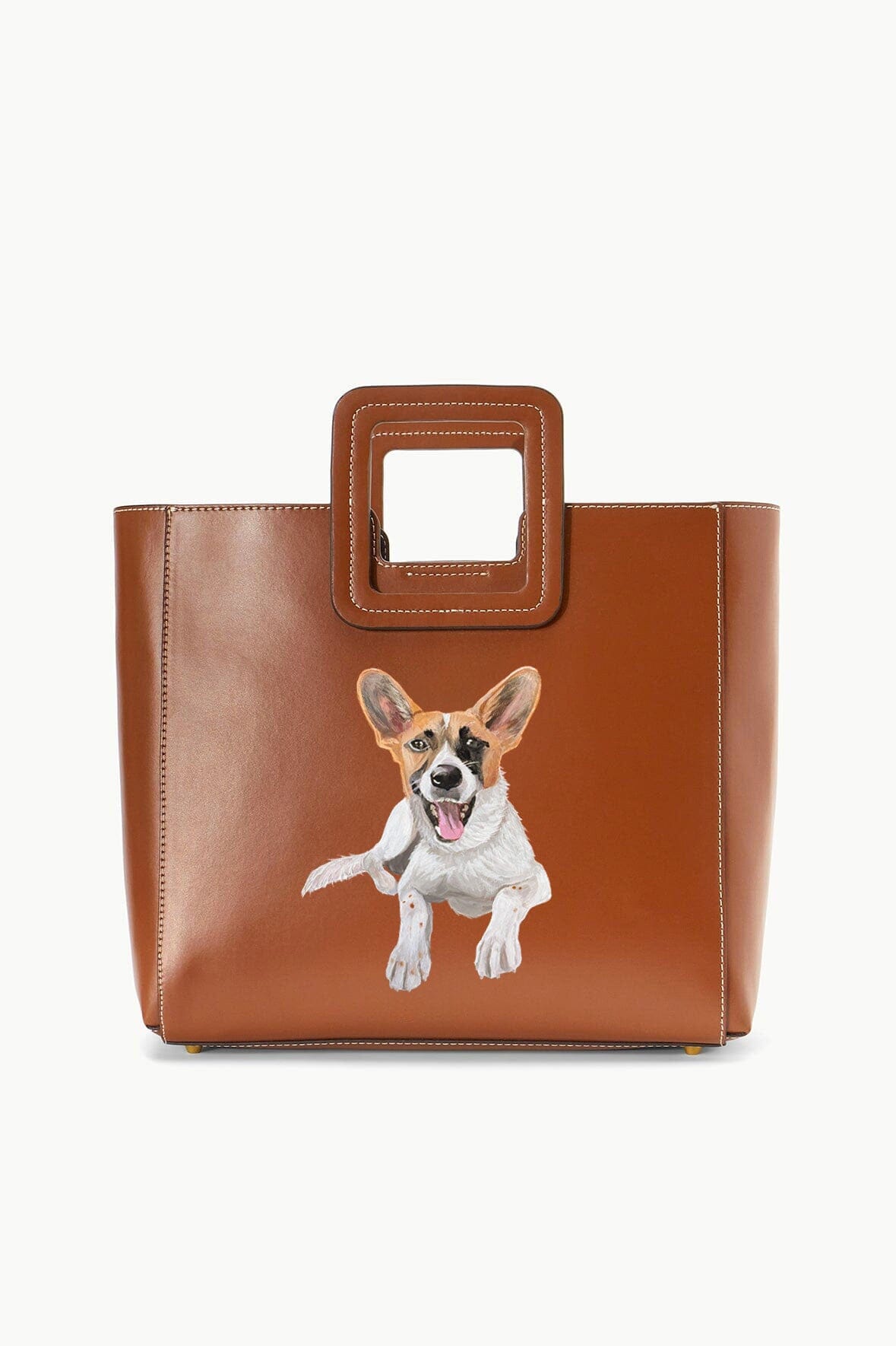 CUSTOM SHIRLEY LEATHER BAG SADDLE
