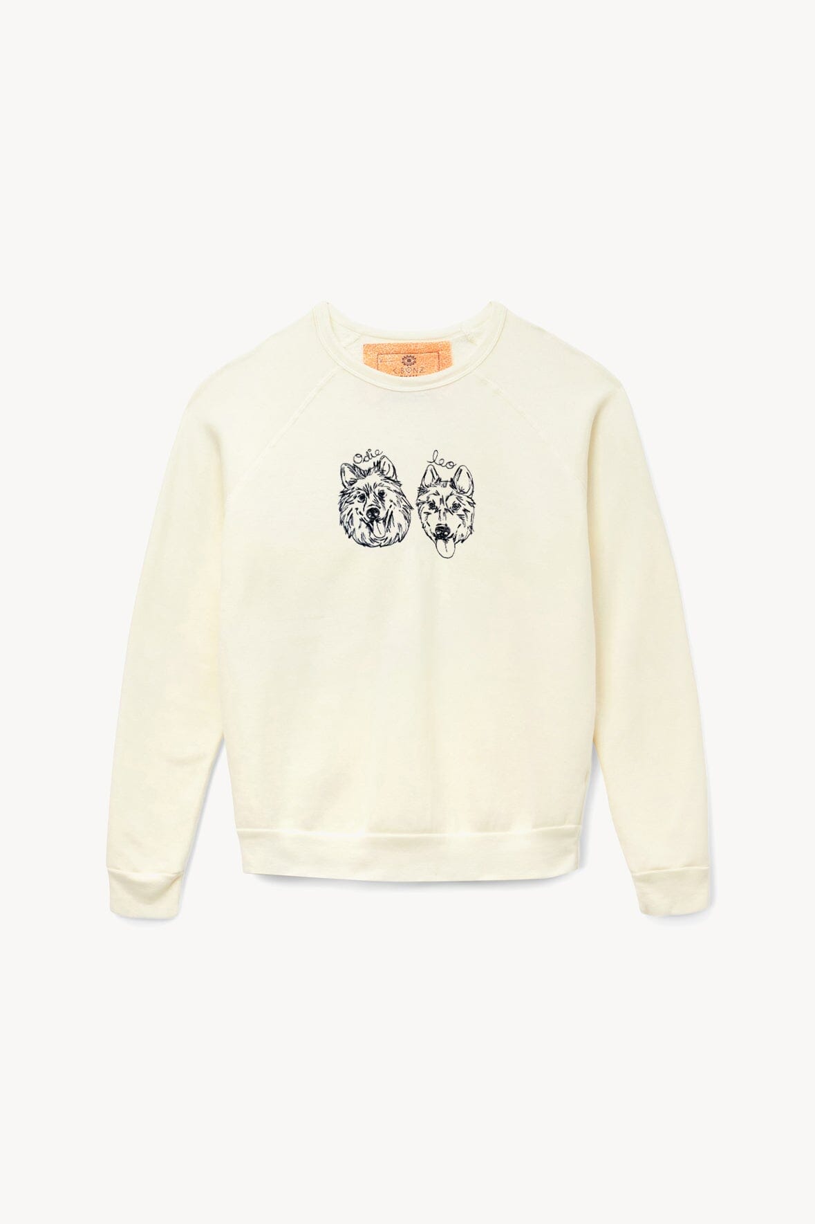 CUSTOM SWEATSHIRT CREAM