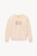 CUSTOM SWEATSHIRT LIGHT PINK