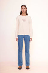 CUSTOM SWEATSHIRT LIGHT PINK