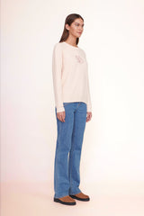 CUSTOM SWEATSHIRT LIGHT PINK