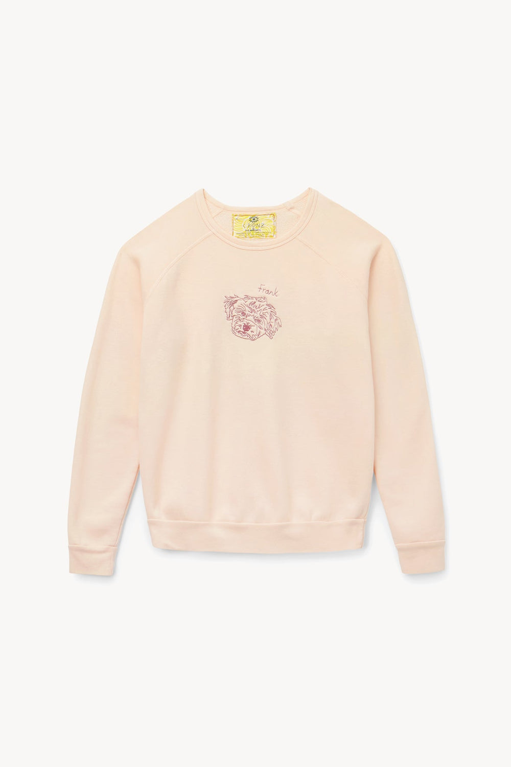 CUSTOM SWEATSHIRT LIGHT PINK