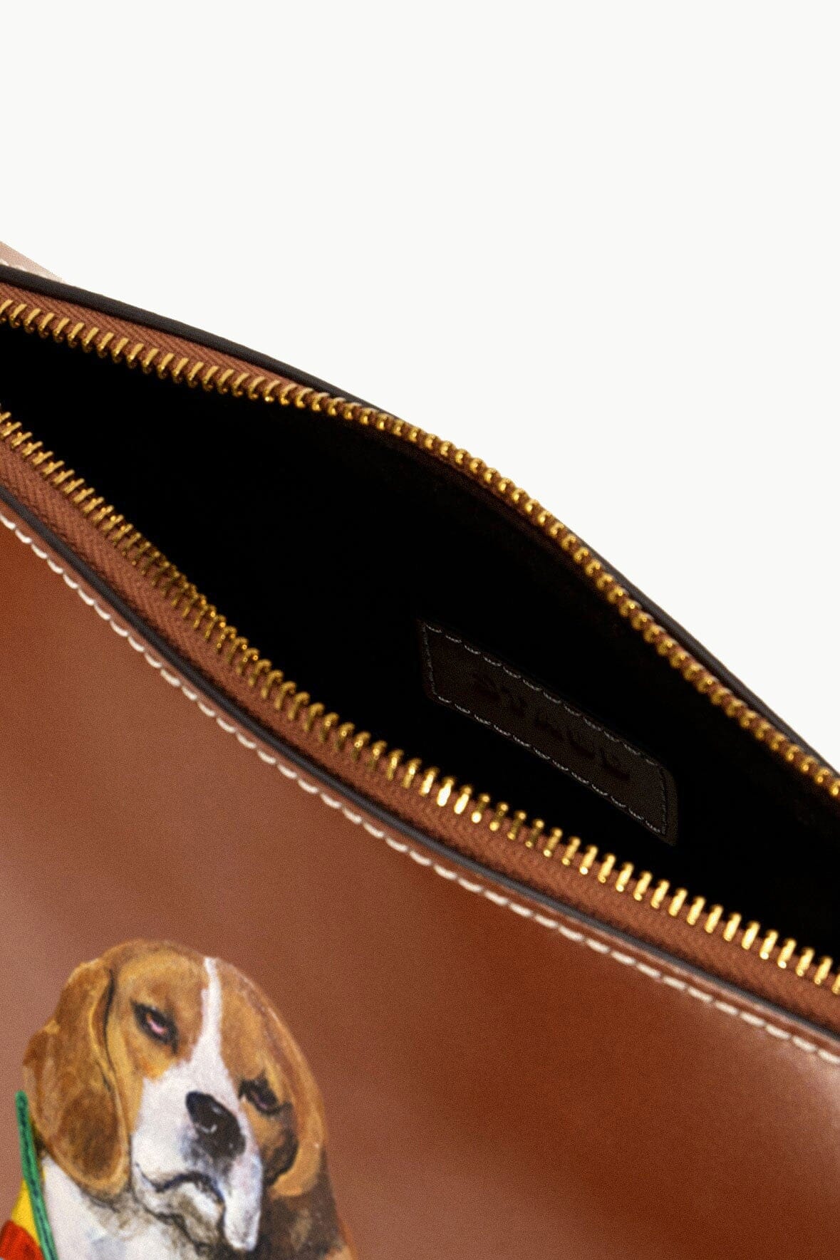 CUSTOM SHIRLEY POUCH TAN