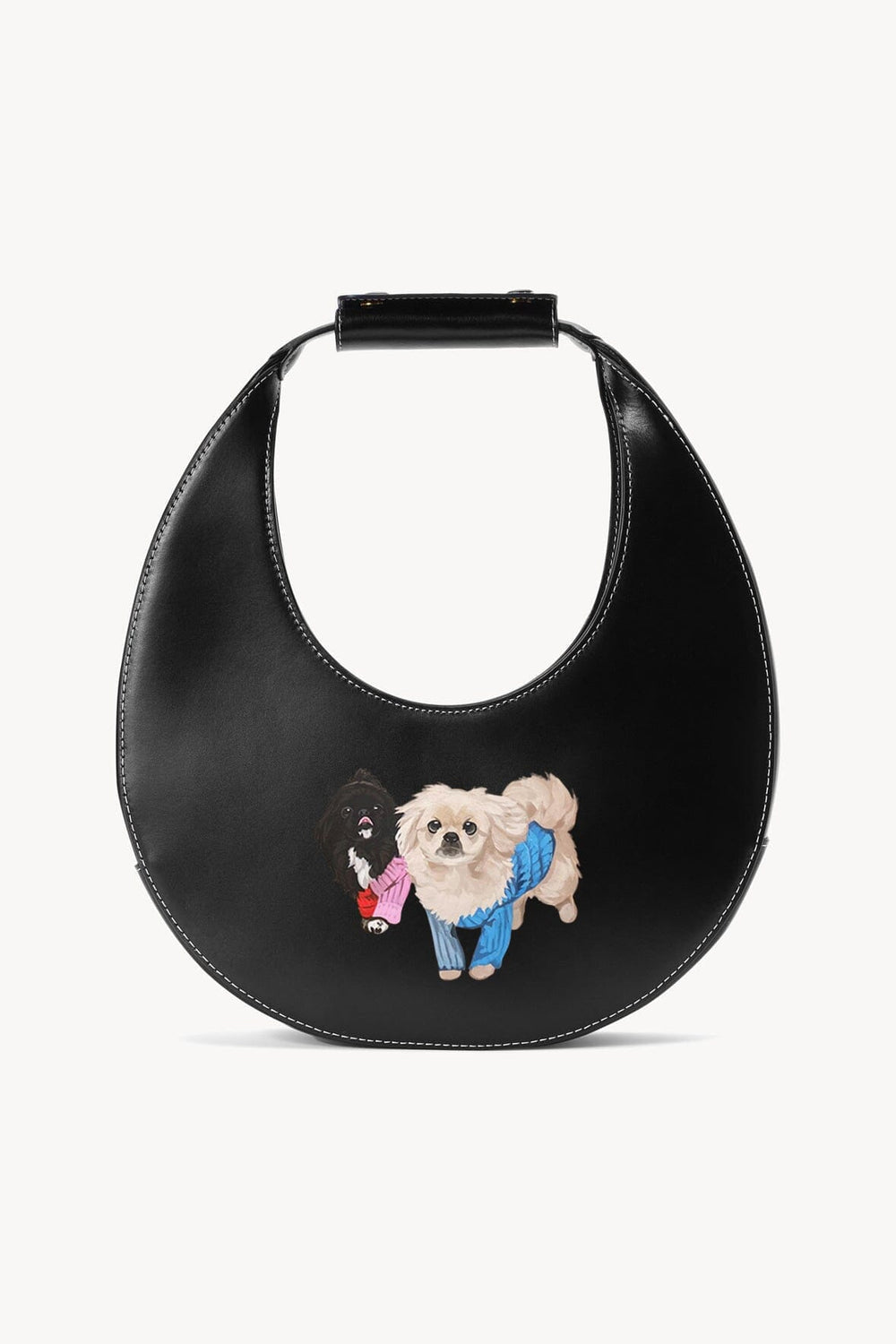 CUSTOM MOON BAG BLACK