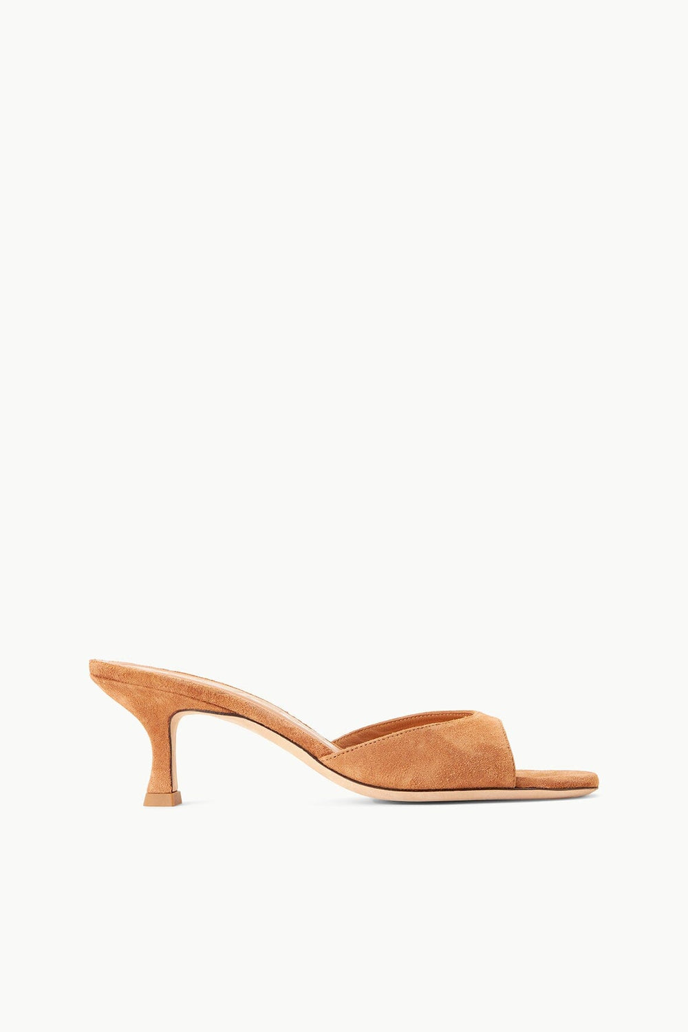BRIGITTE MULE TAN SUEDE