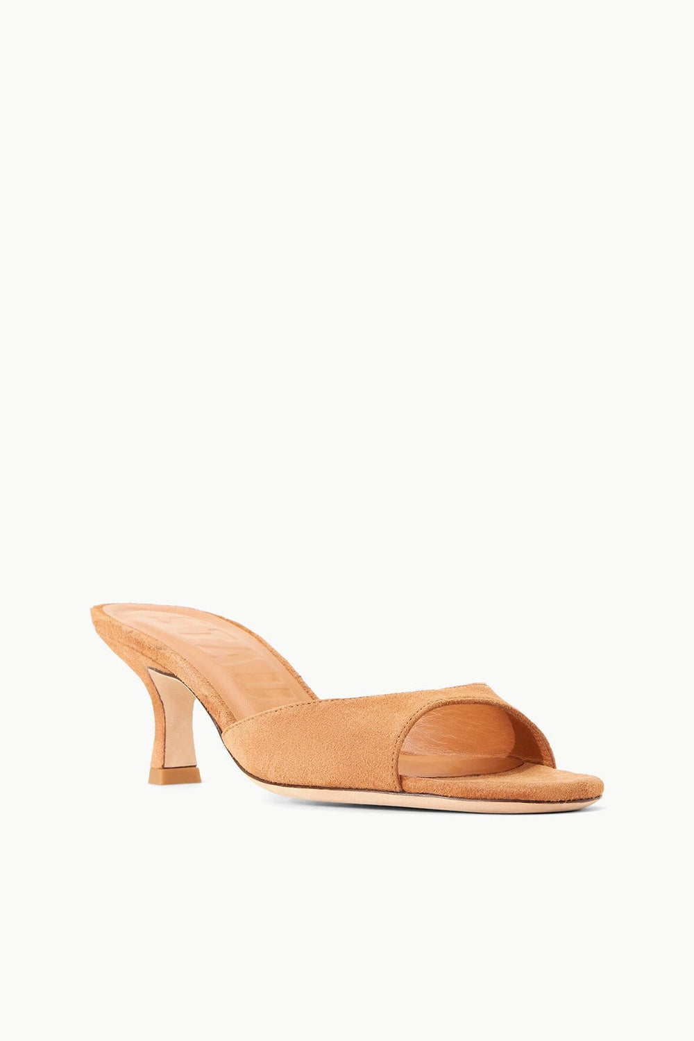 BRIGITTE MULE TAN SUEDE