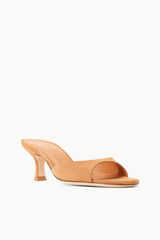 BRIGITTE MULE TAN SUEDE
