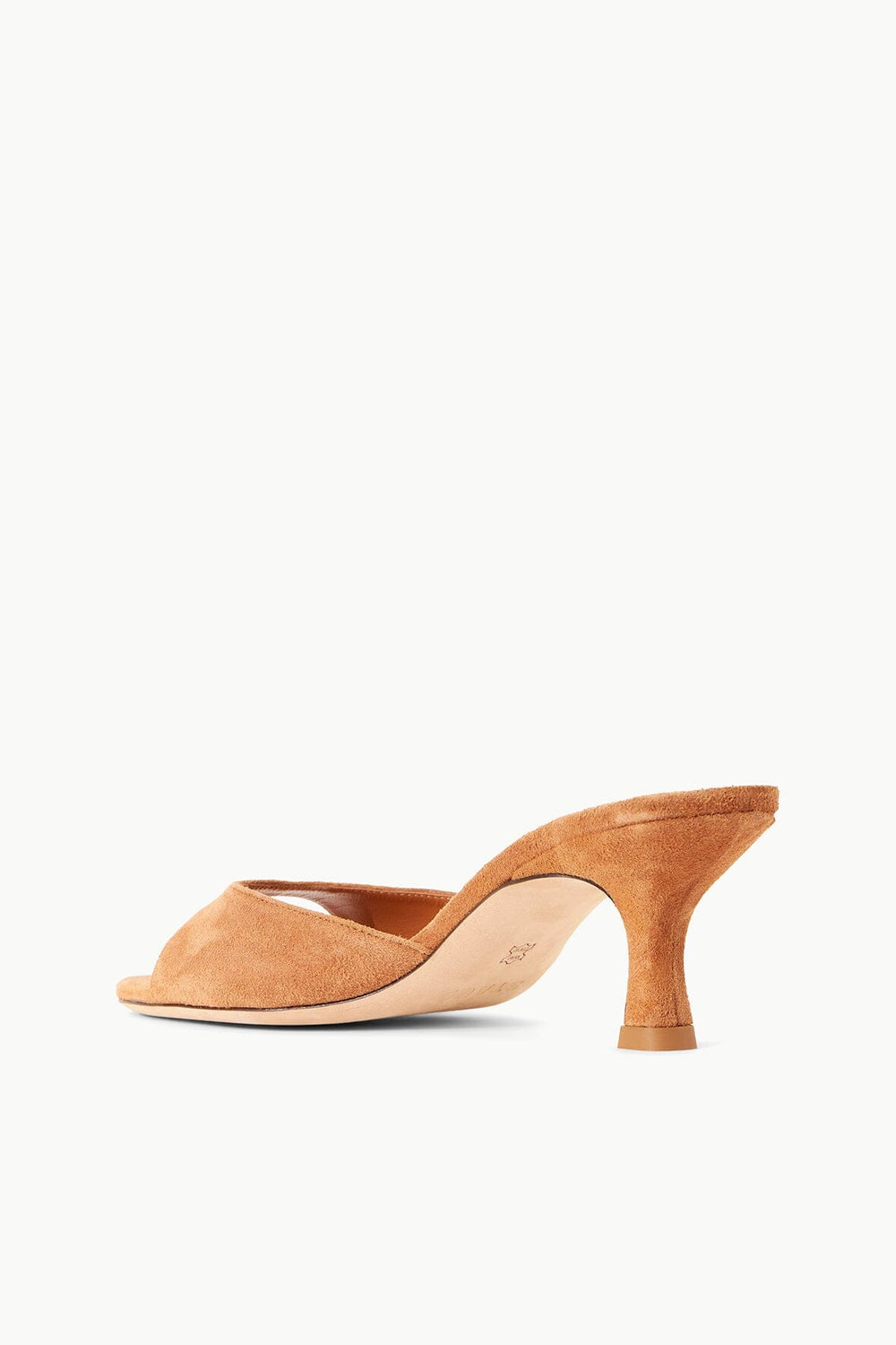 BRIGITTE MULE TAN SUEDE