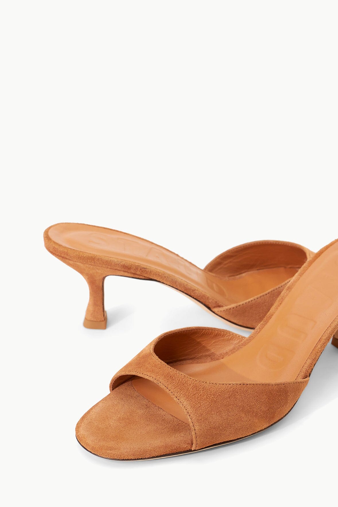 BRIGITTE MULE TAN SUEDE
