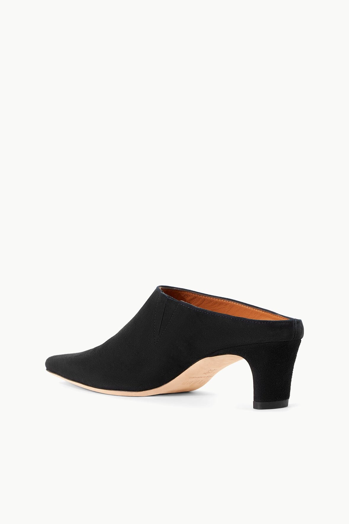 WALLY MULE BLACK SUEDE
