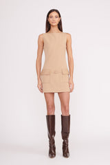 SHEILA DRESS CAMEL