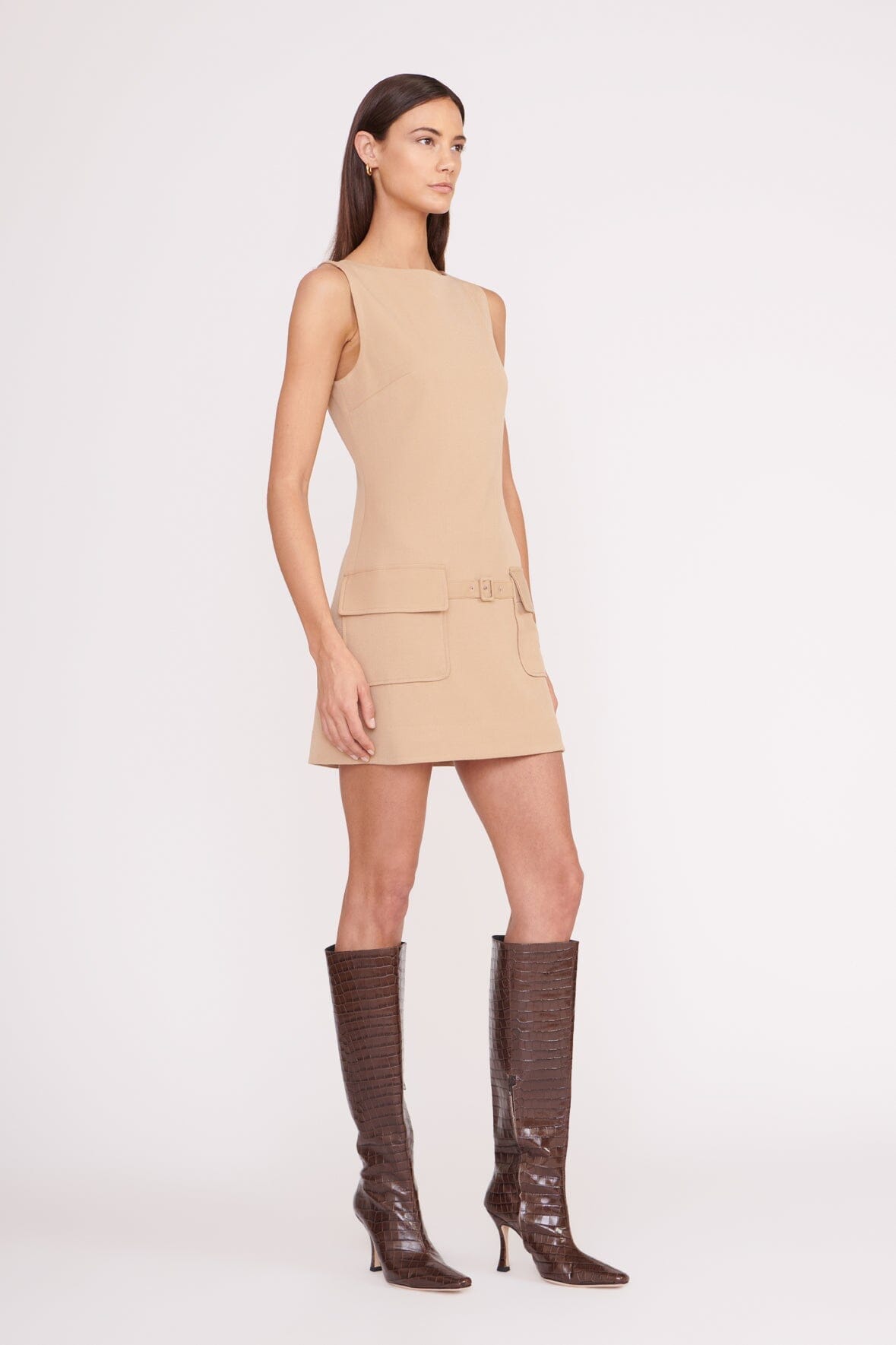 SHEILA DRESS CAMEL