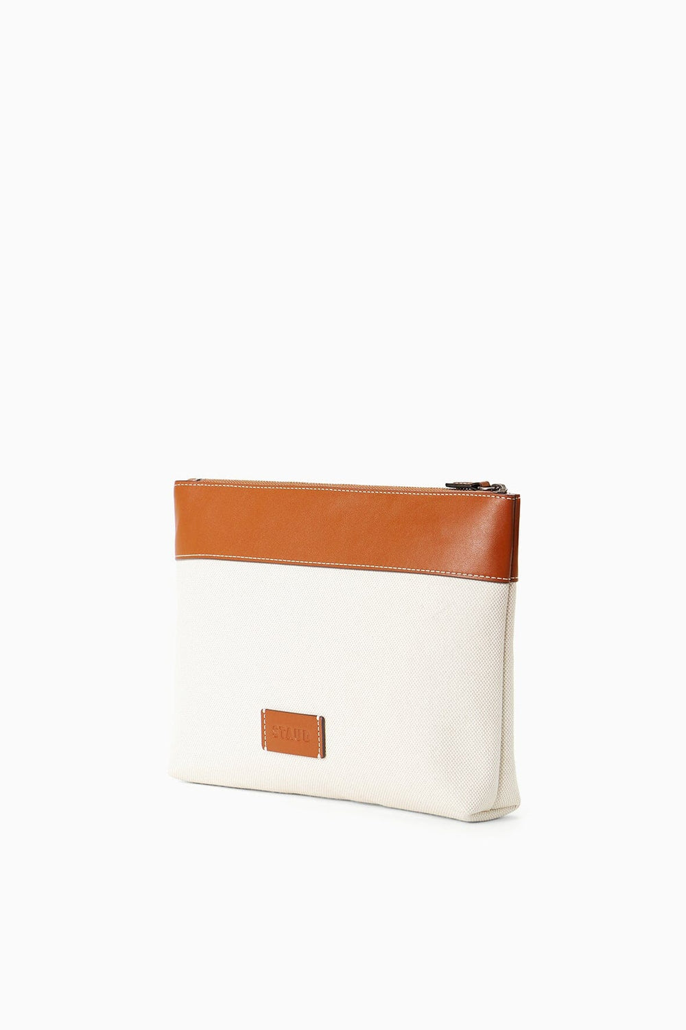 C.BONZ CUSTOM DUCKIE ZIP POUCH CREAM TAN