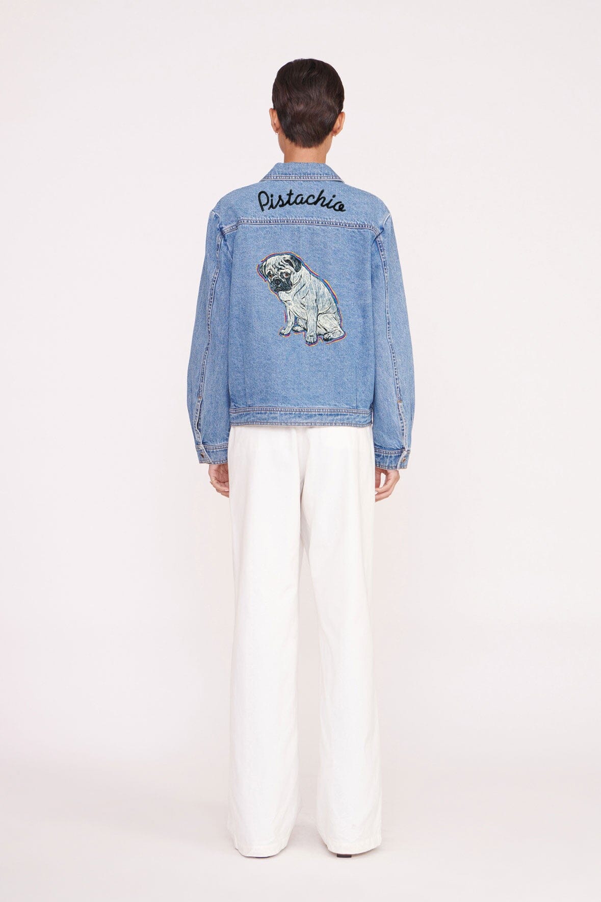 CUSTOM CLASSIC OVERSIZED RYAN JACKET MEDIUM WASH