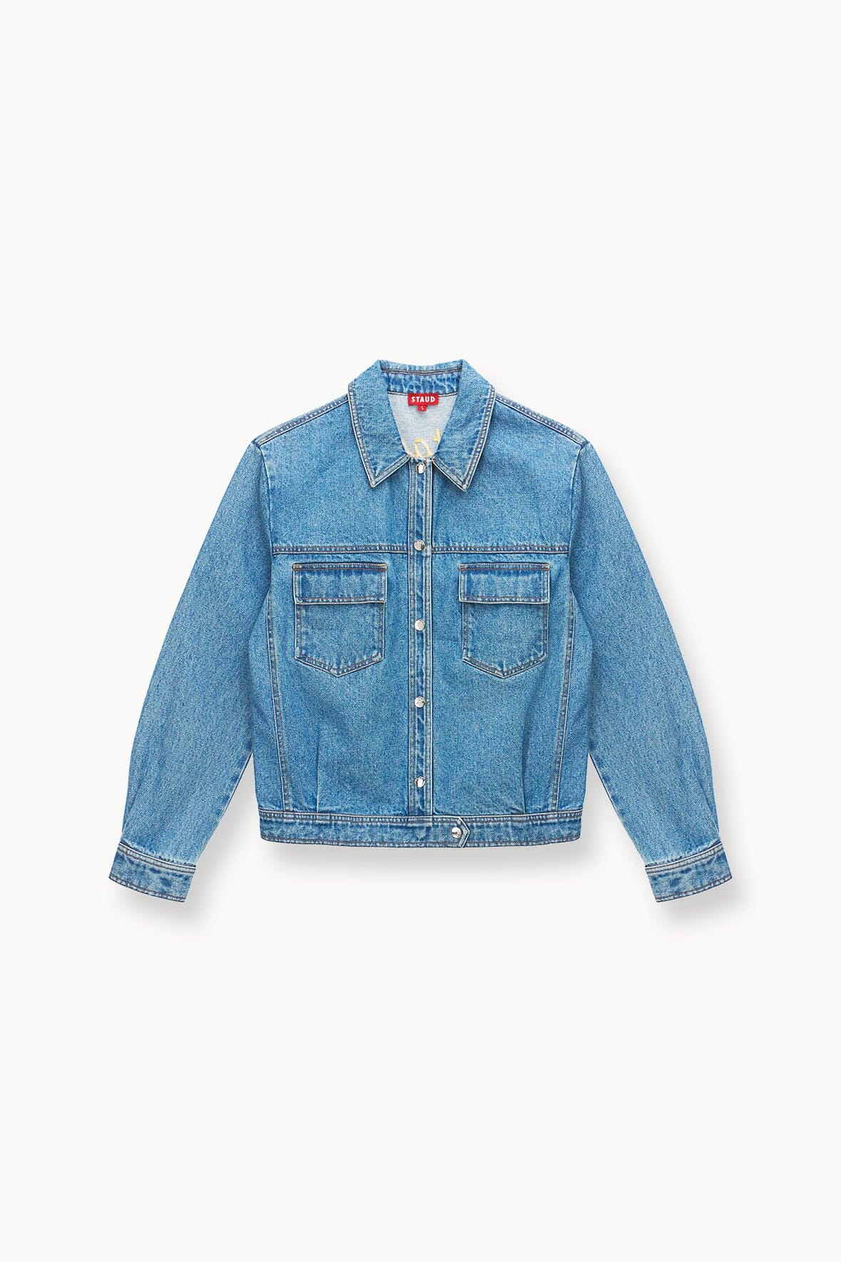 CUSTOM CLASSIC OVERSIZED RYAN JACKET MEDIUM WASH