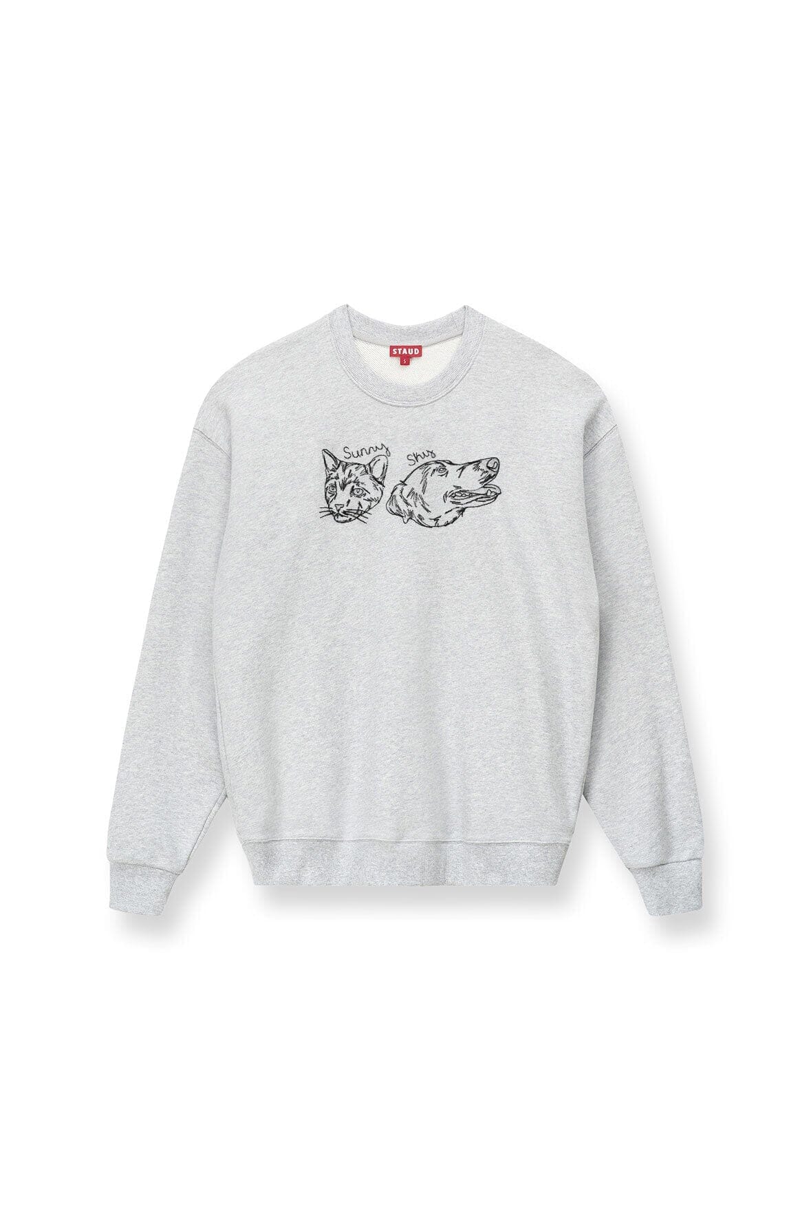 CUSTOM x C.BONZ OVERSIZED SWEATSHIRT GREY
