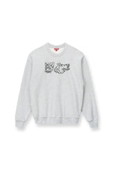 CUSTOM x C.BONZ OVERSIZED SWEATSHIRT GREY