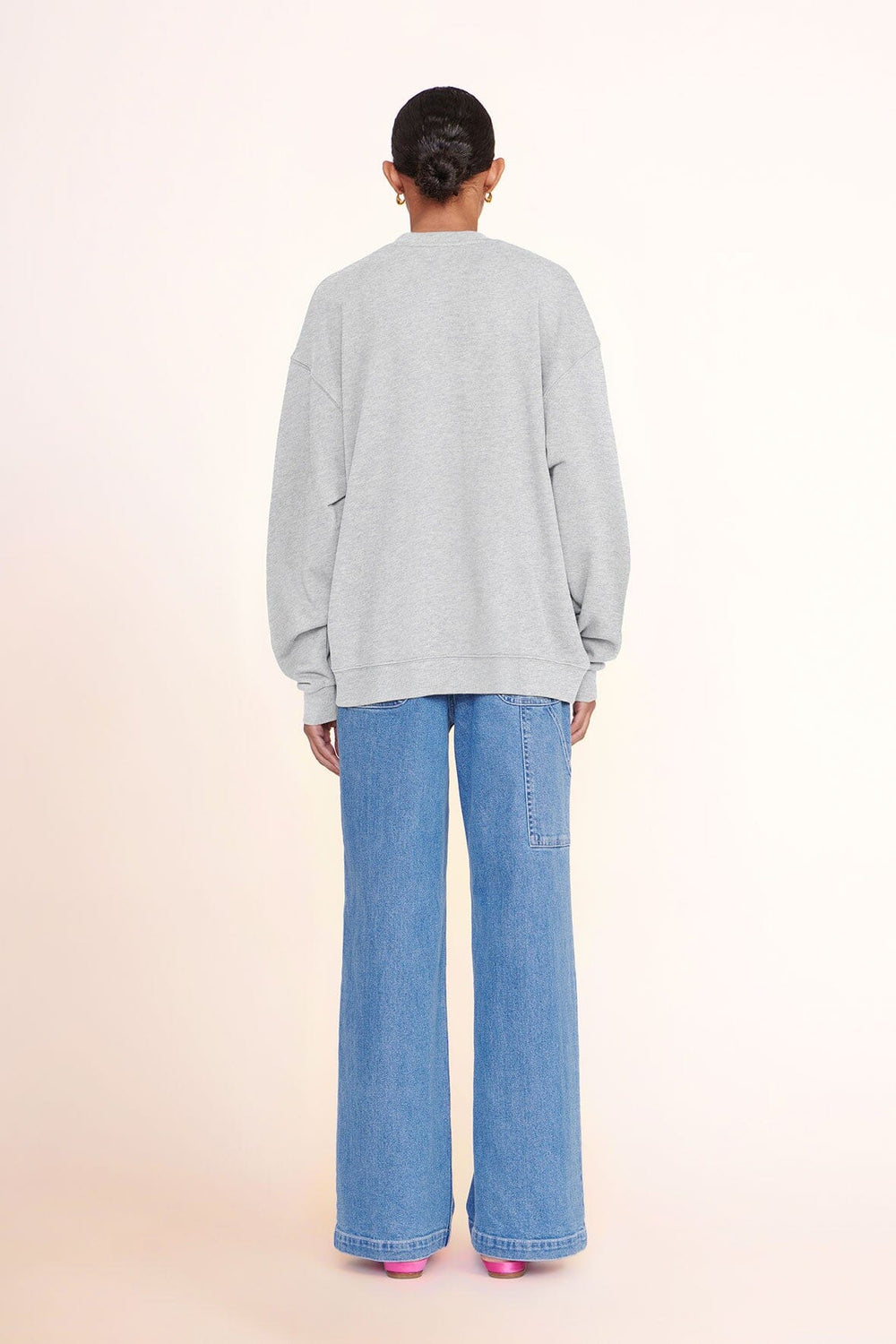 CUSTOM x C.BONZ OVERSIZED SWEATSHIRT GREY