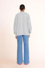 CUSTOM x C.BONZ OVERSIZED SWEATSHIRT GREY