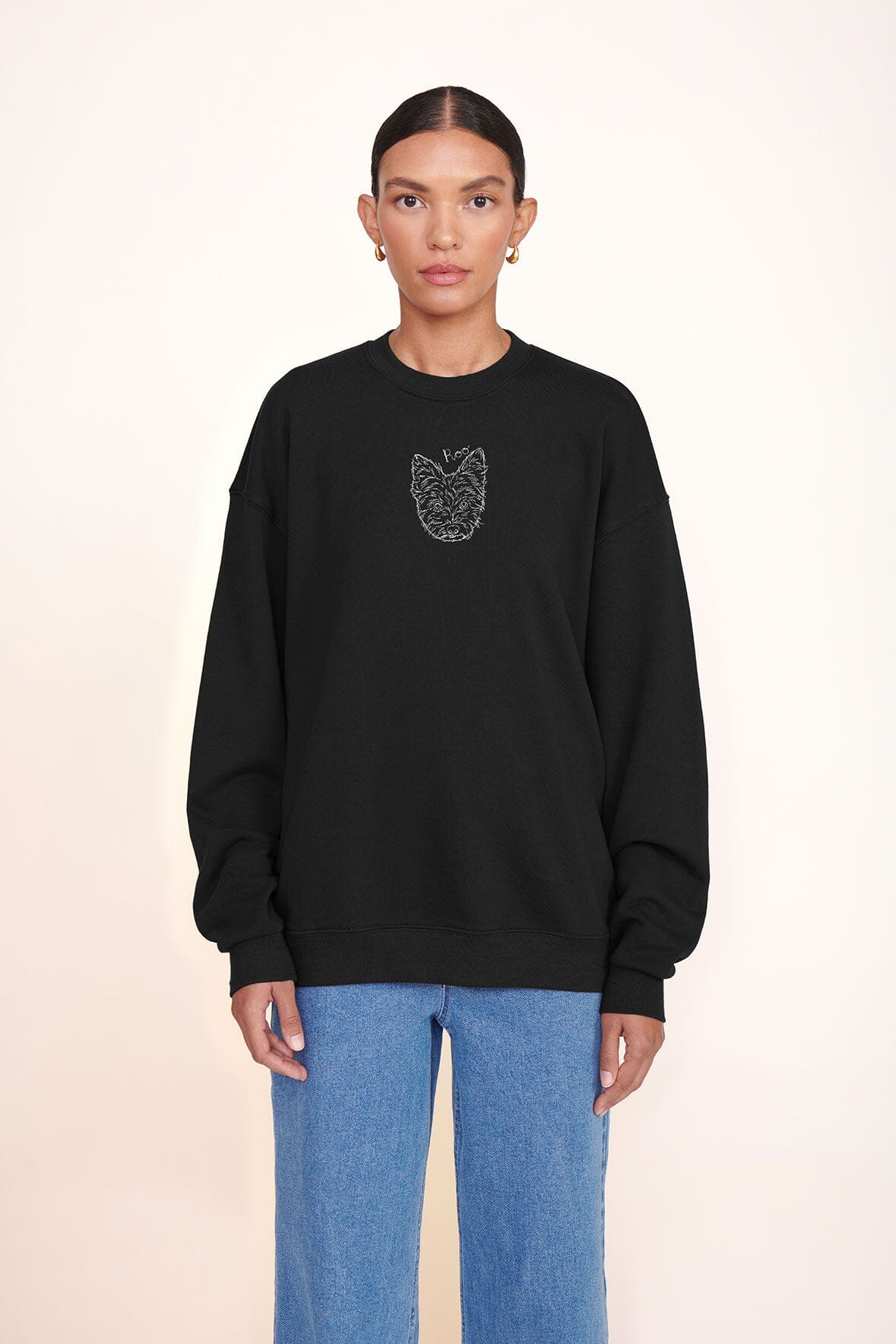 CUSTOM x C.BONZ OVERSIZED SWEATSHIRT GREY