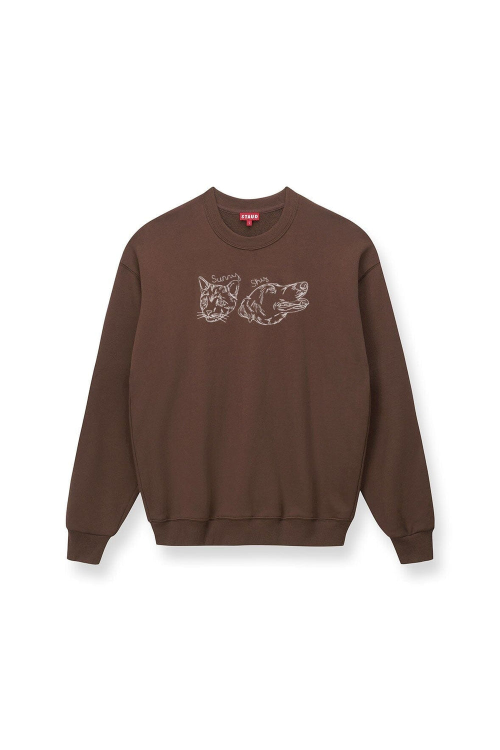 CUSTOM x C.BONZ OVERSIZED SWEATSHIRT BROWN