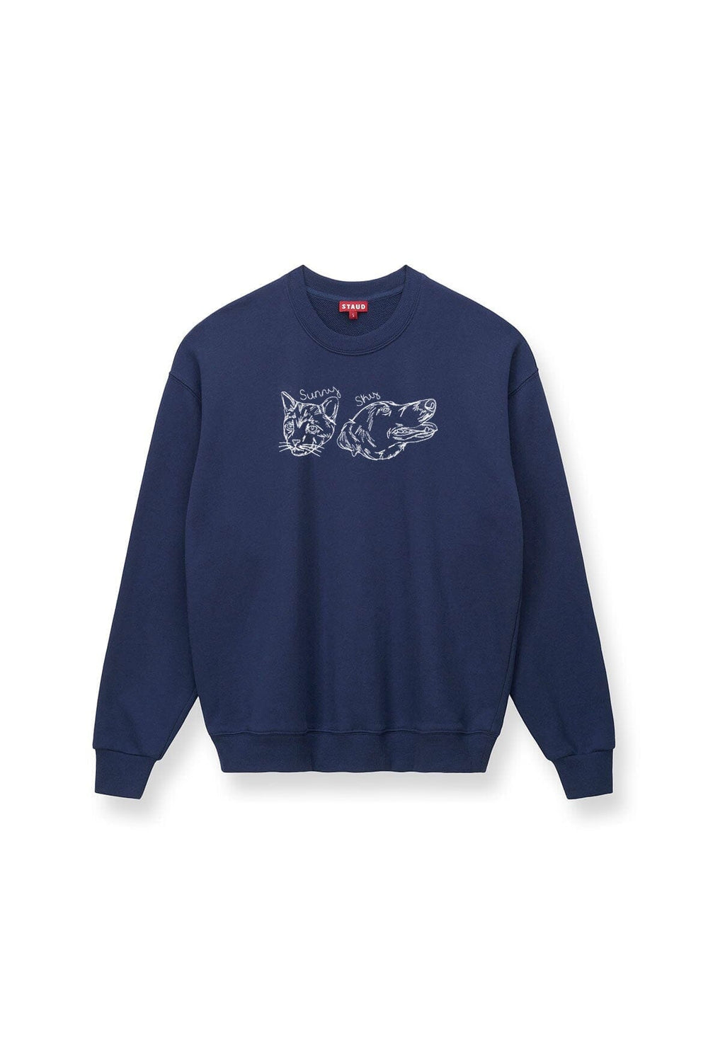 CUSTOM x C.BONZ OVERSIZED SWEATSHIRT NAVY