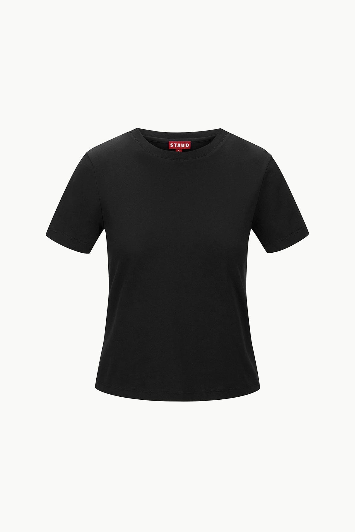 CREW NECK T SHIRT BLACK