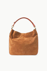 PERRY HOBO BAG TAN SUEDE