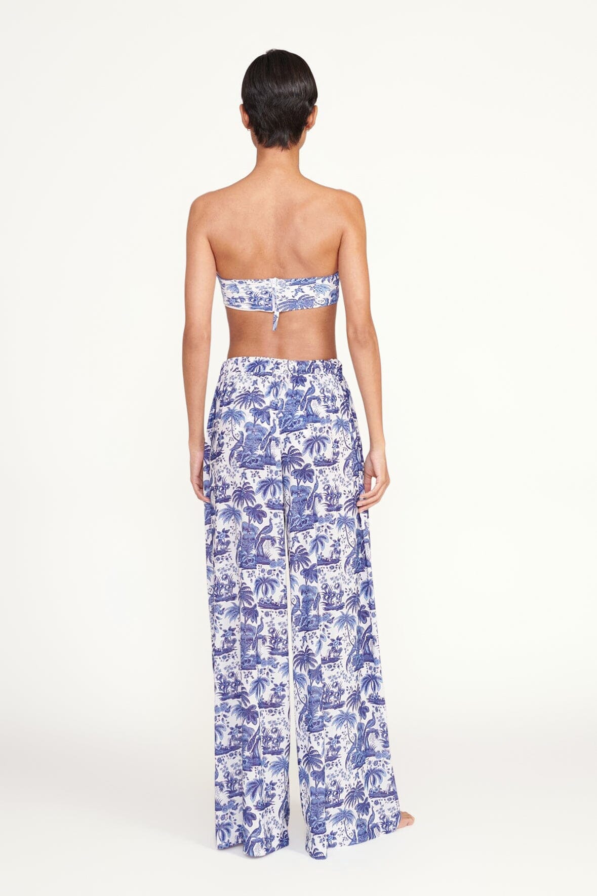 MARZA PANT BLUE TOILE
