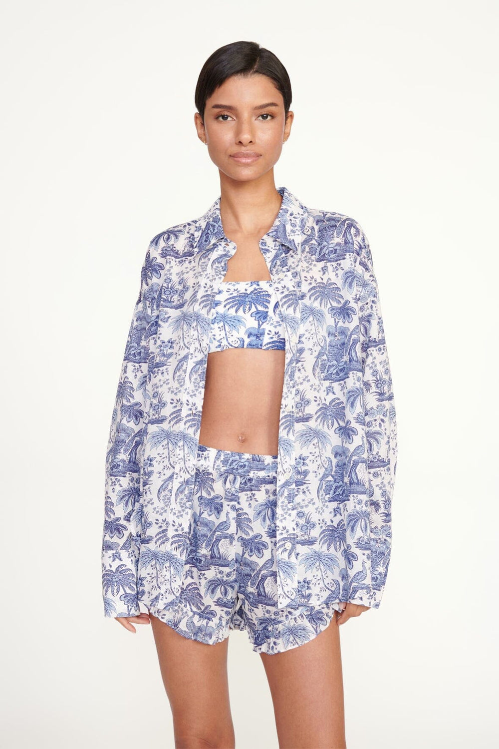 COLTON SHIRT BLUE TOILE