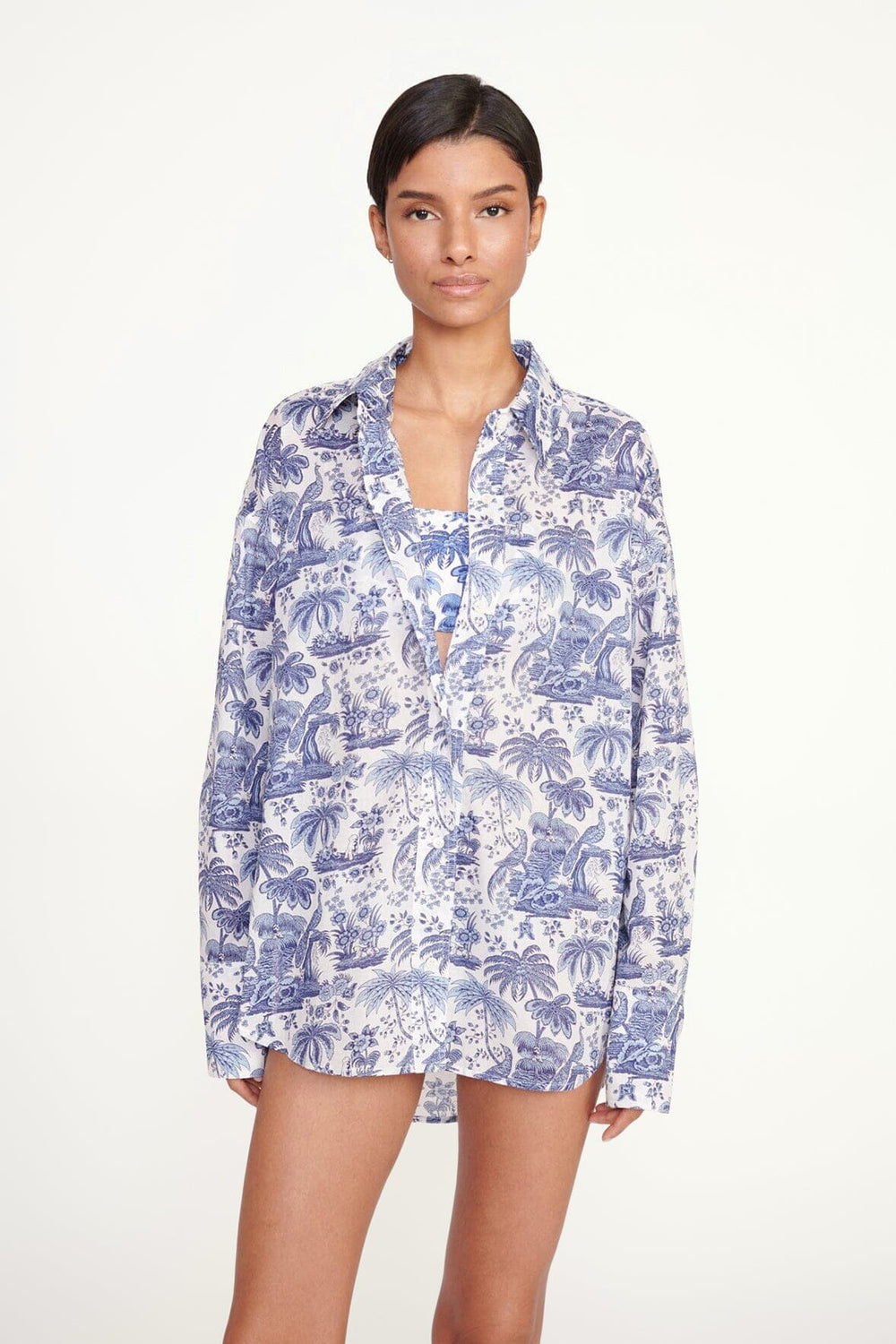 COLTON SHIRT BLUE TOILE
