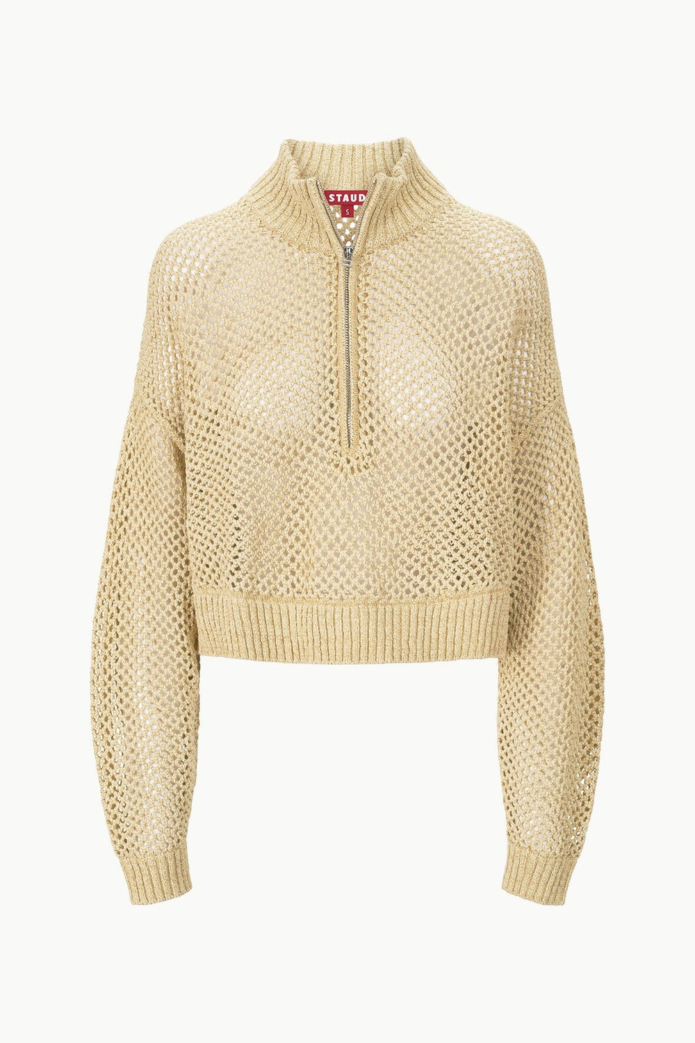 CROPPED HAMPTON SWEATER NATURAL