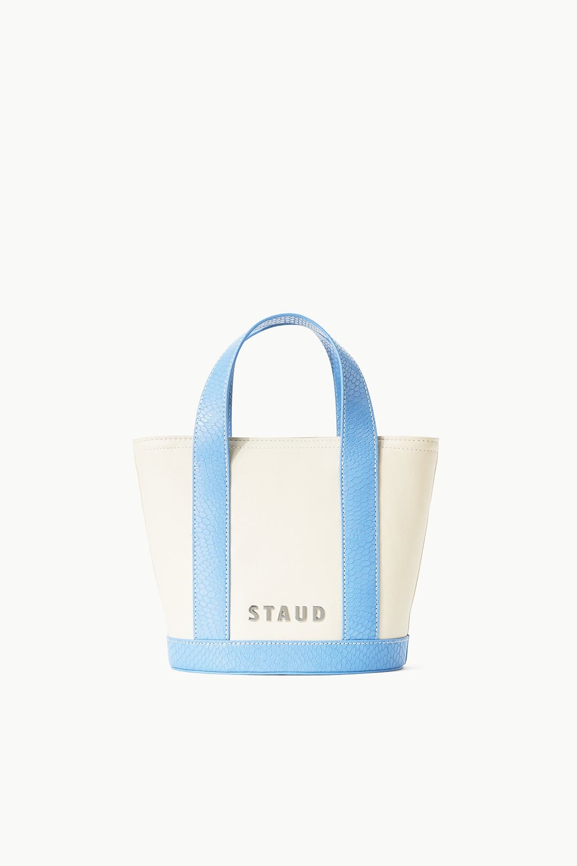 CUSTOM ALLORA MINI TOTE CREAM BLUE