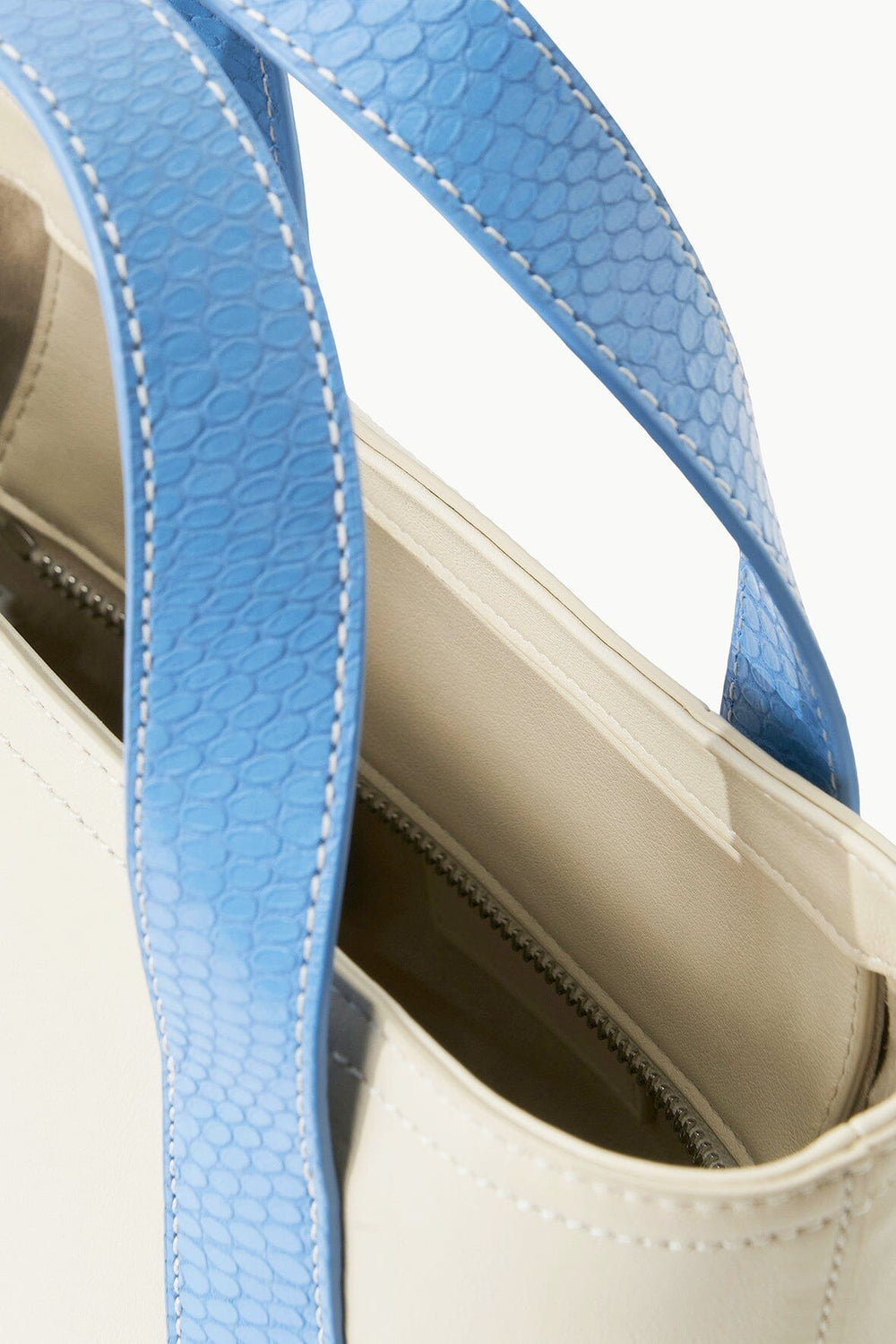 CUSTOM ALLORA MINI TOTE CREAM BLUE