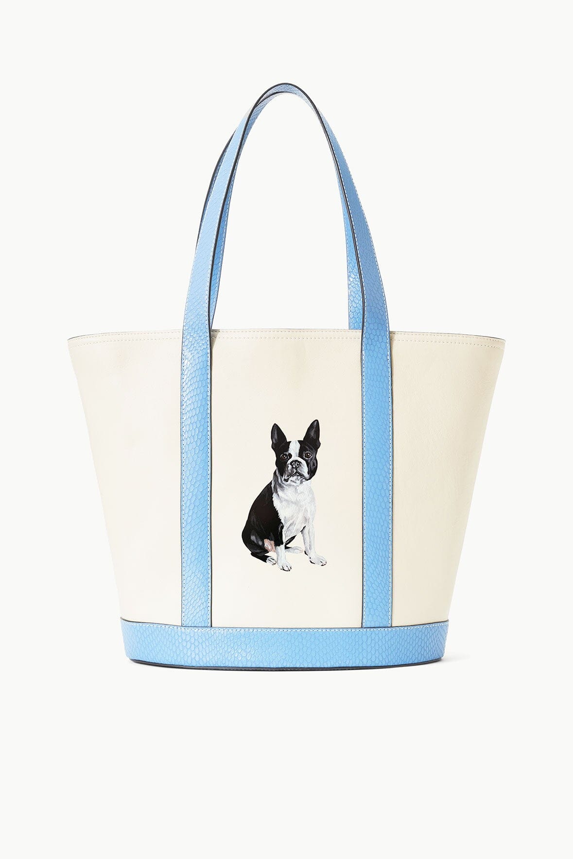 CUSTOM ALLORA TOTE CREAM BLUE
