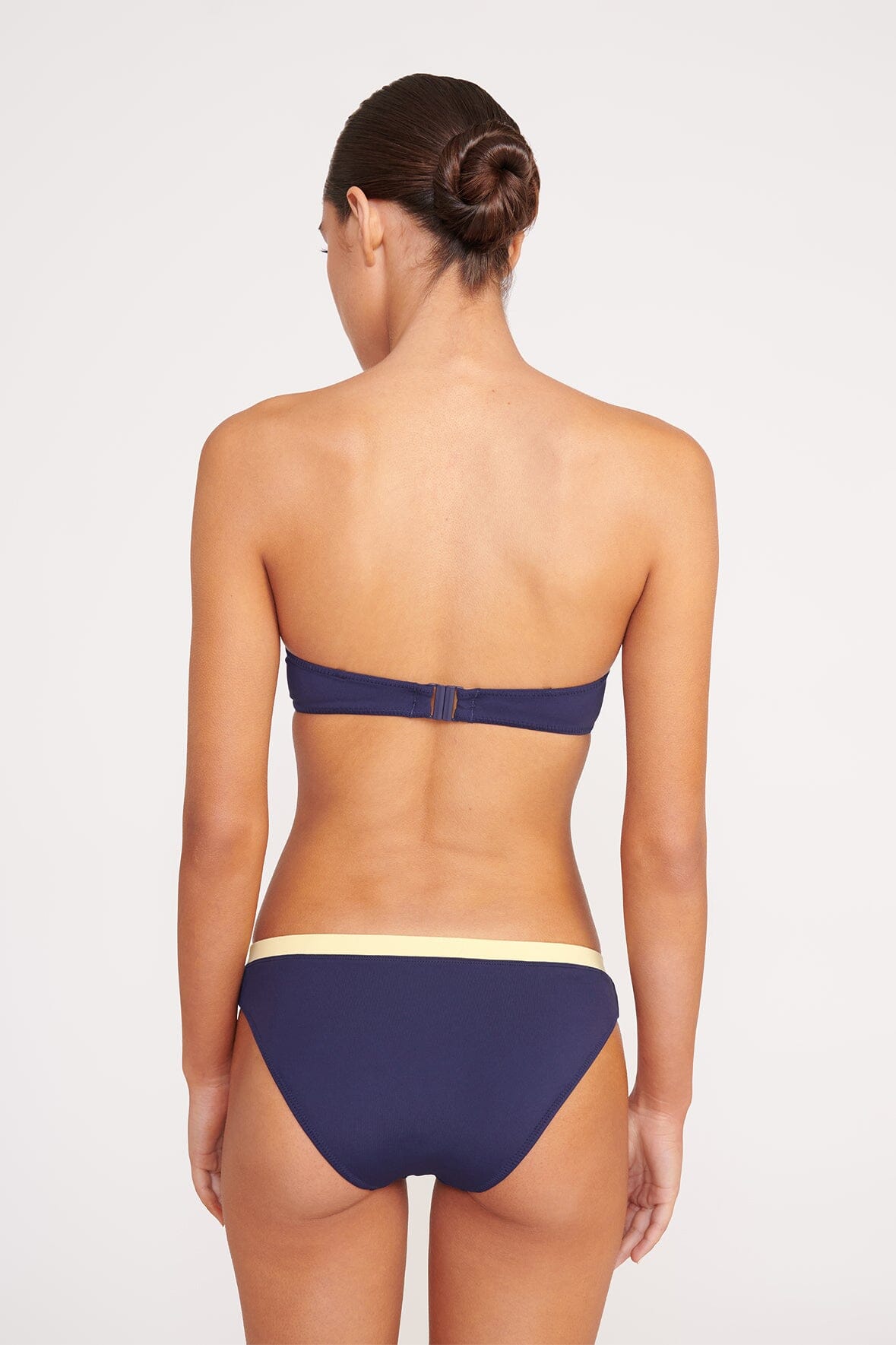JO BALCONETTE BIKINI TOP NAVY COLORBLOCK