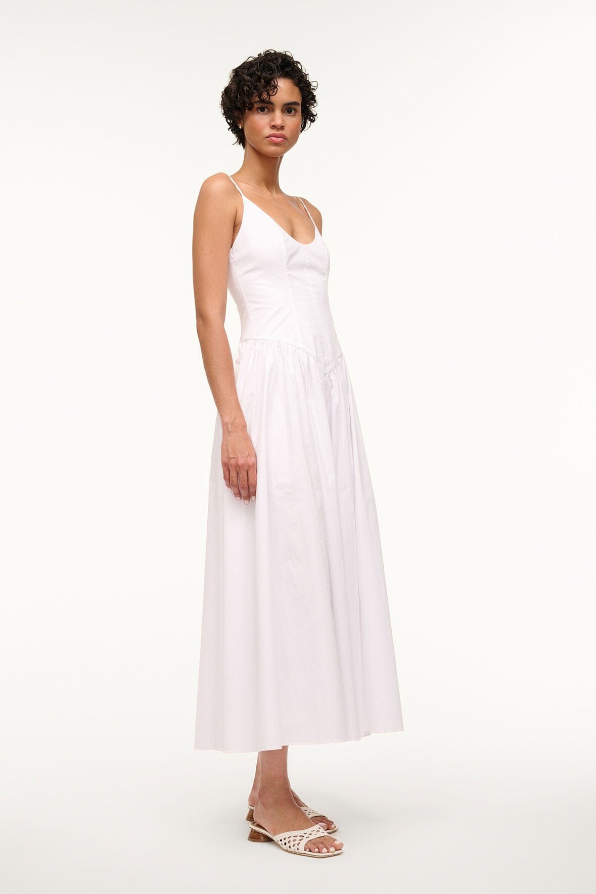 DENA DRESS WHITE
