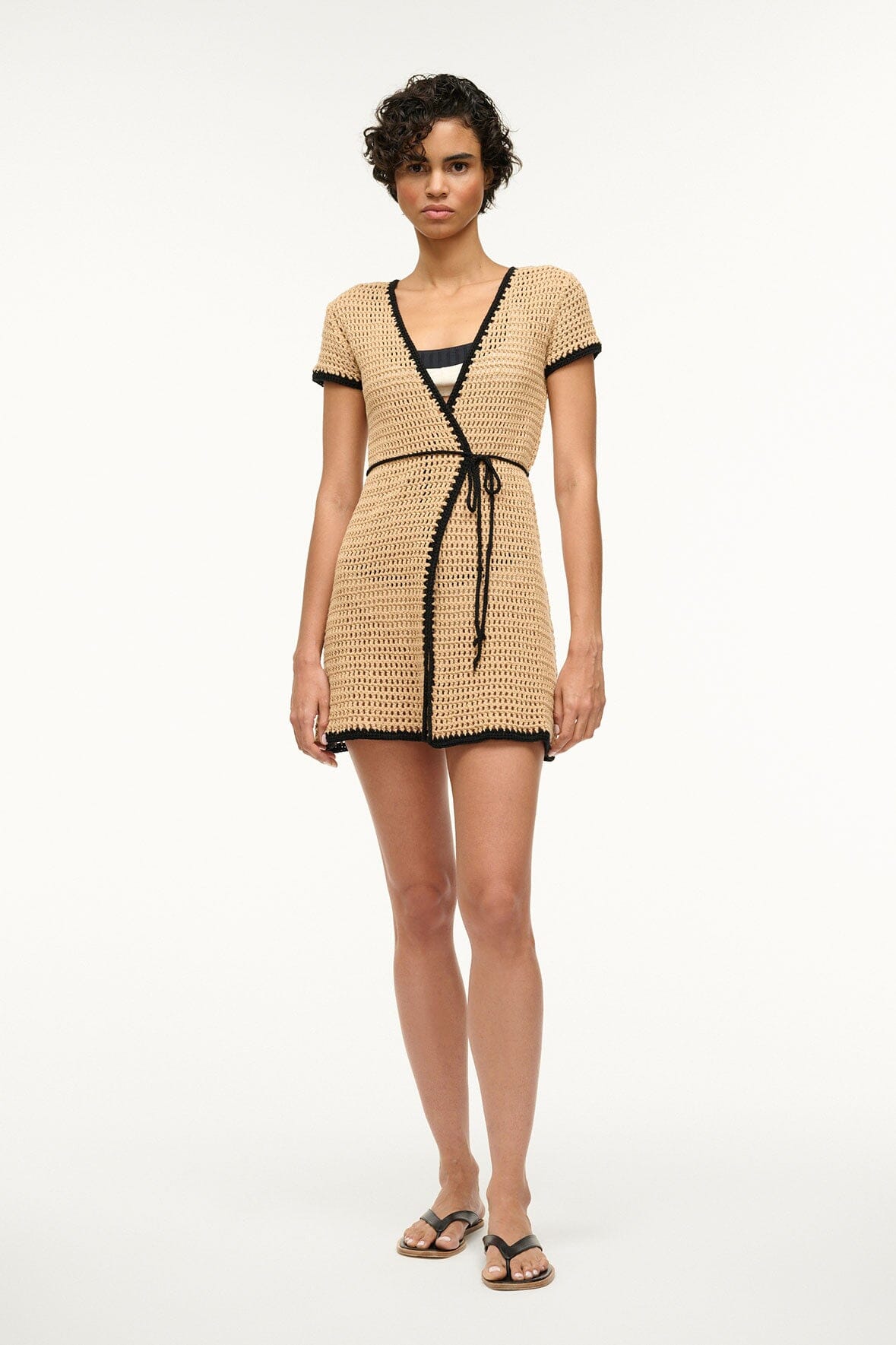 SPRITZ COVERUP DRESS NATURAL