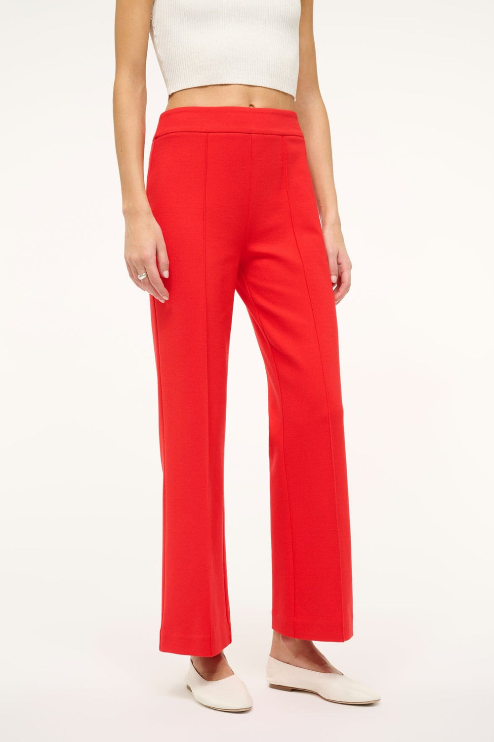 KNACK PANT RED ROSE