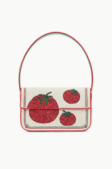 TOMMY BEADED BAG TOMATO
