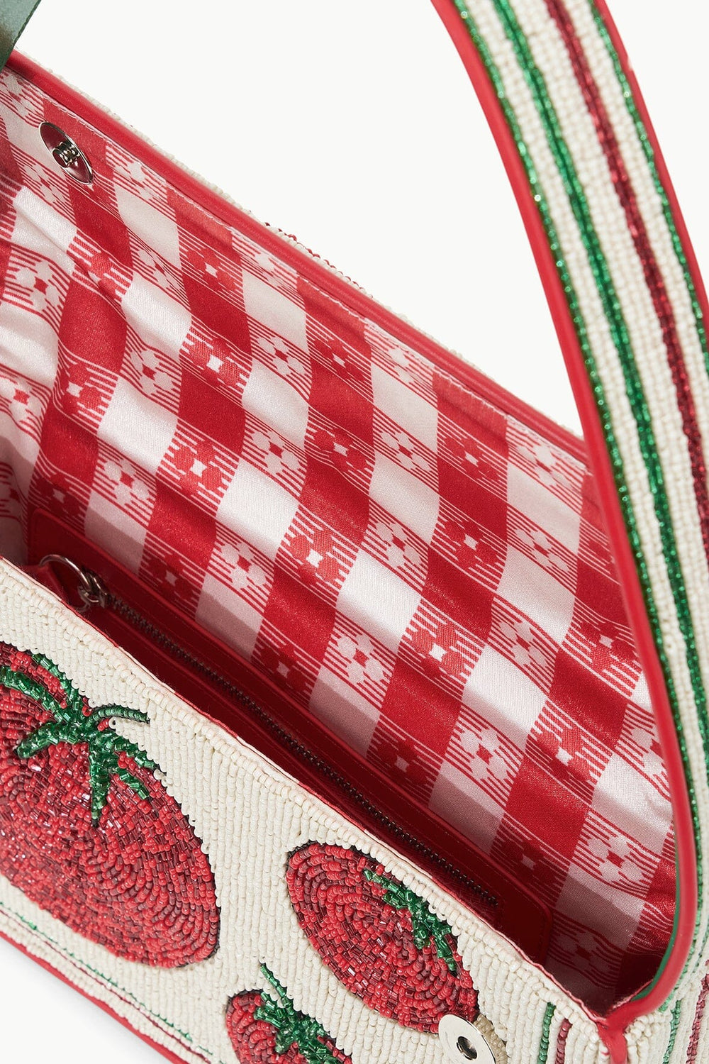 TOMMY BEADED BAG TOMATO