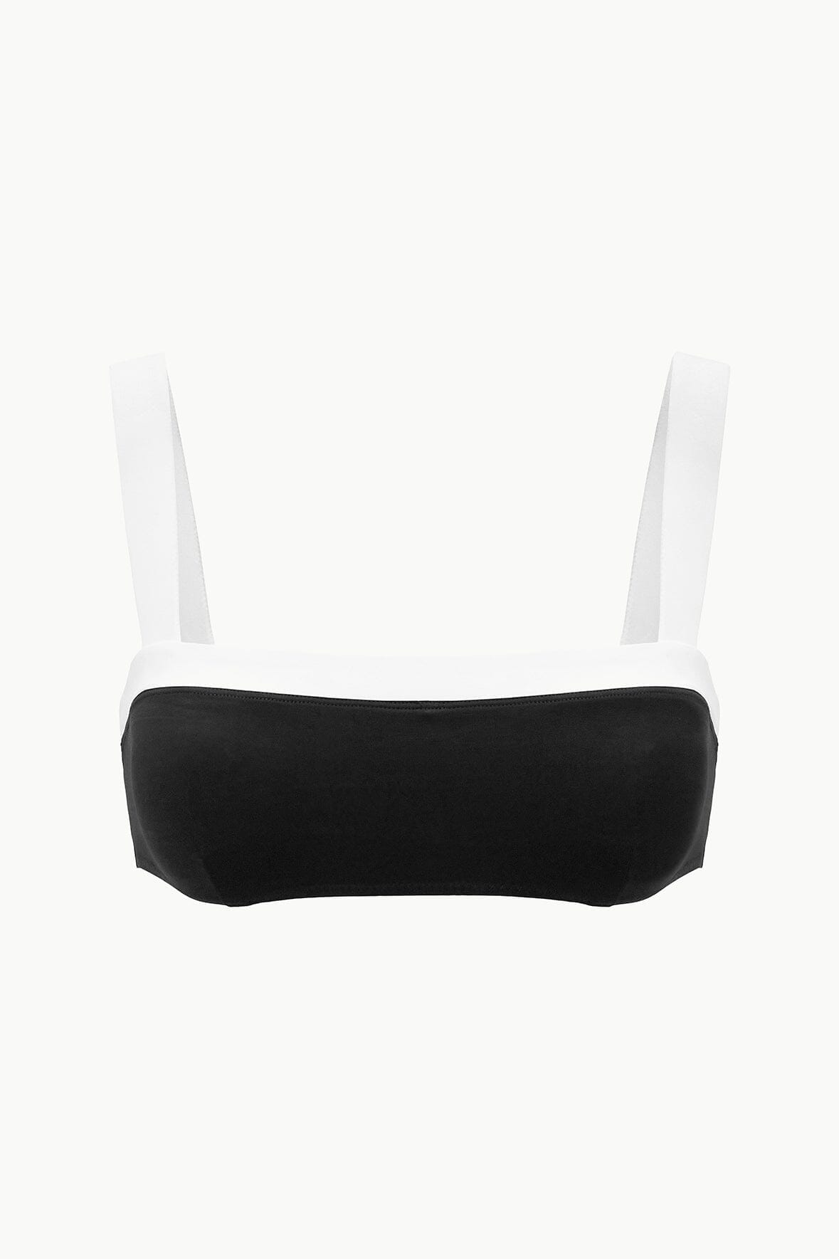 LIV BIKINI TOP BLACK WHITE