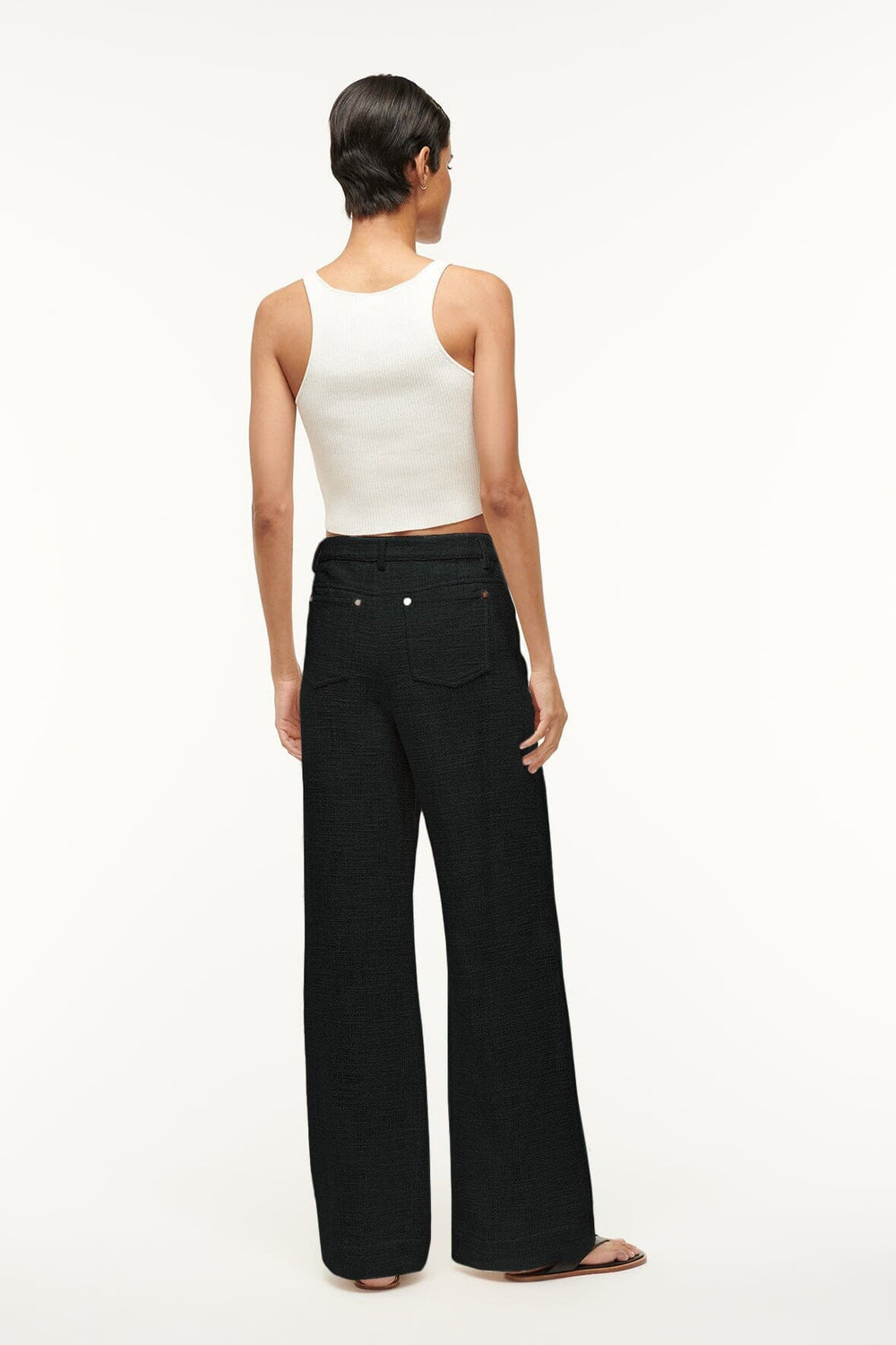 GRAYSON PANT IVORY