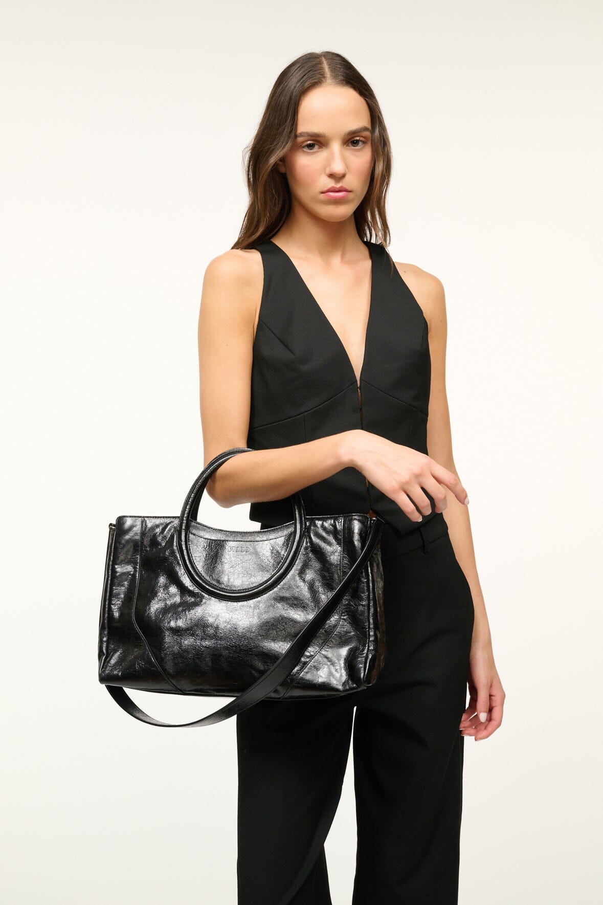 MAUDE SATCHEL BLACK