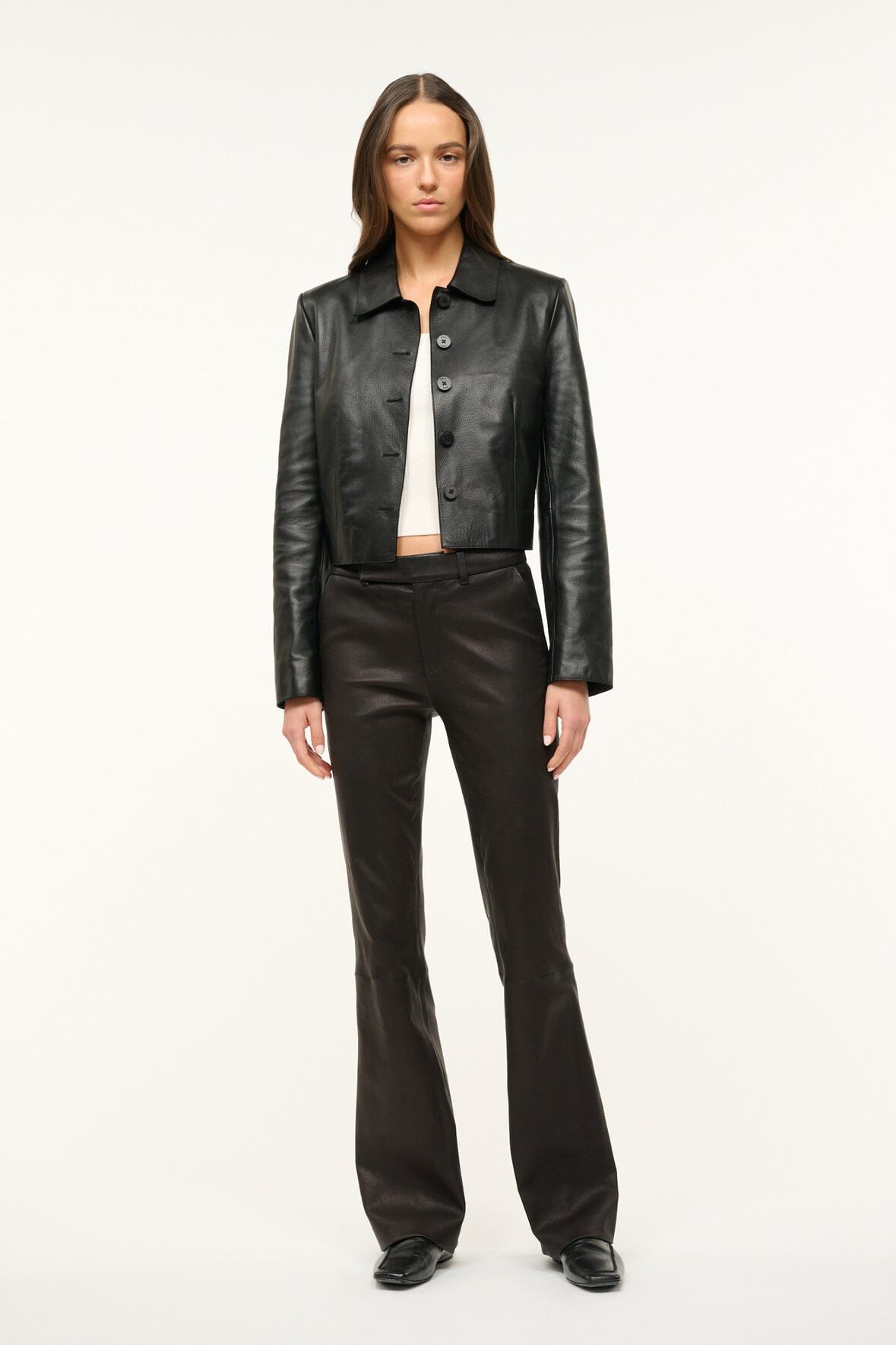 LEATHER MARINO JACKET BLACK