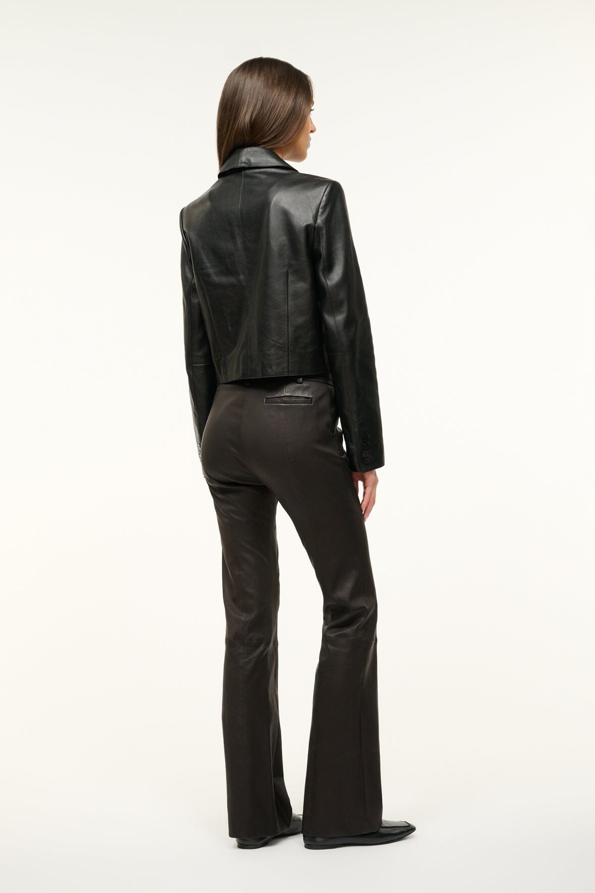 LEATHER MARINO JACKET BLACK