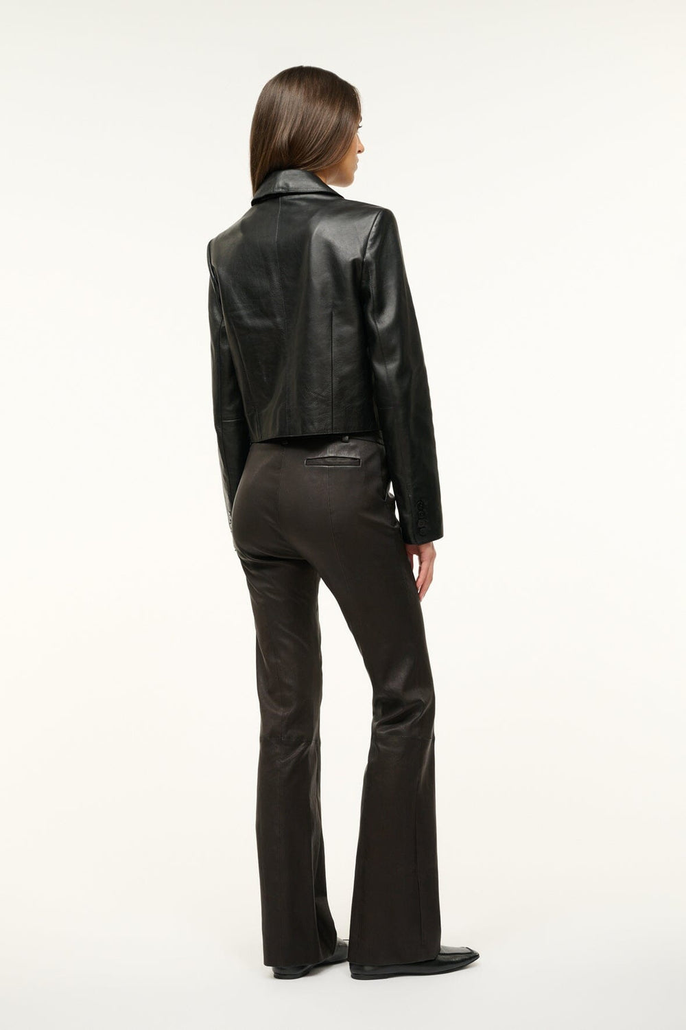 LEATHER MARINO JACKET BLACK